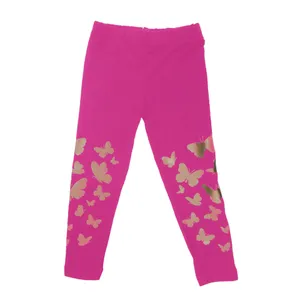 Leggins de Niña Estampado Mundo Kids (Mariposa) Fucsia